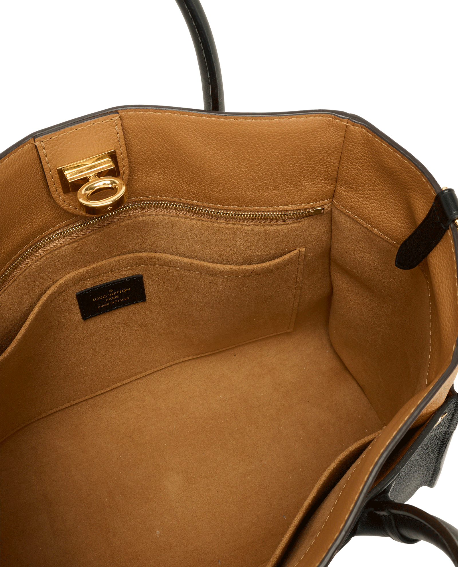 On My Side, &pound;2,500, Handbags, Beige/Black/Brown, Canvas/Leather, Other view